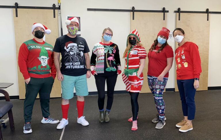 Gresham physical therapy ugly sweater day
