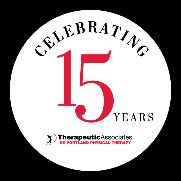 Southeast Portland Physical Therapy anniversary logo