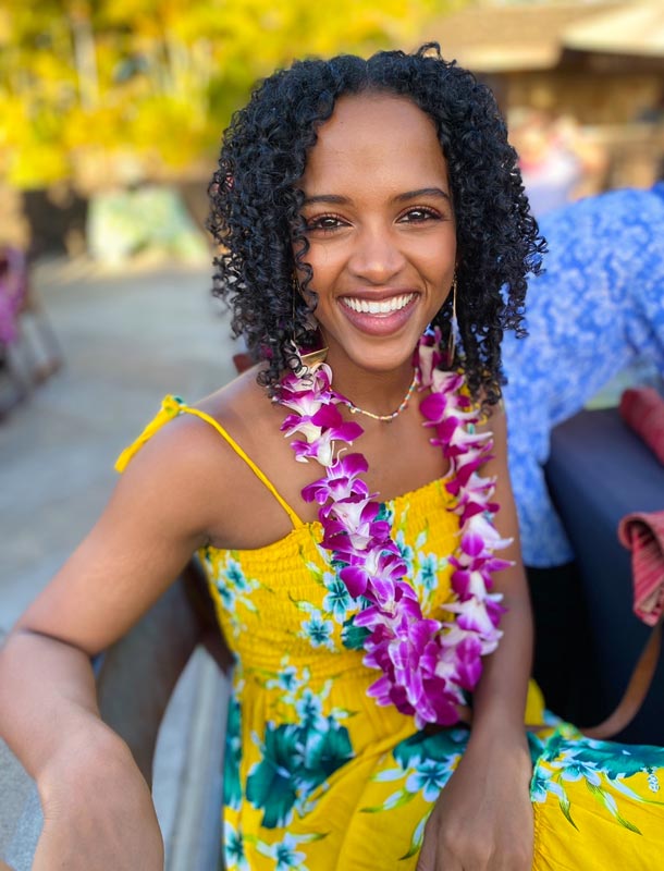 All smiles during a Hawaii vacation for Physical Therapist Katrina Tooman