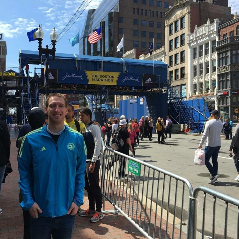 Boston Marathon - a bucket list experience for SE Boise physical therapist Shelby Hyde