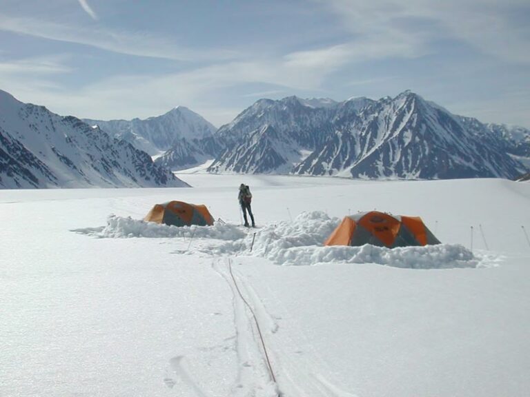 Mountaineering in Alaska