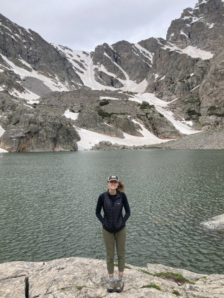 PT Kristen Dunlay enjoys the outdoors, including long hikes