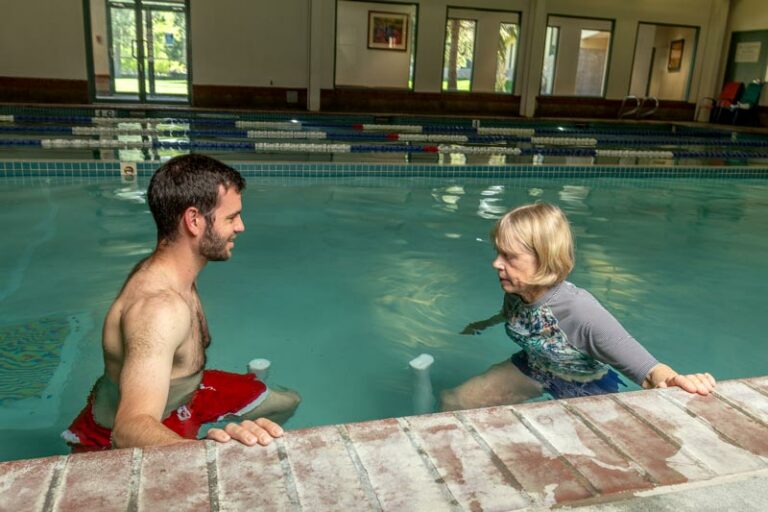 aquatic therapy is a good option for various rehab situations