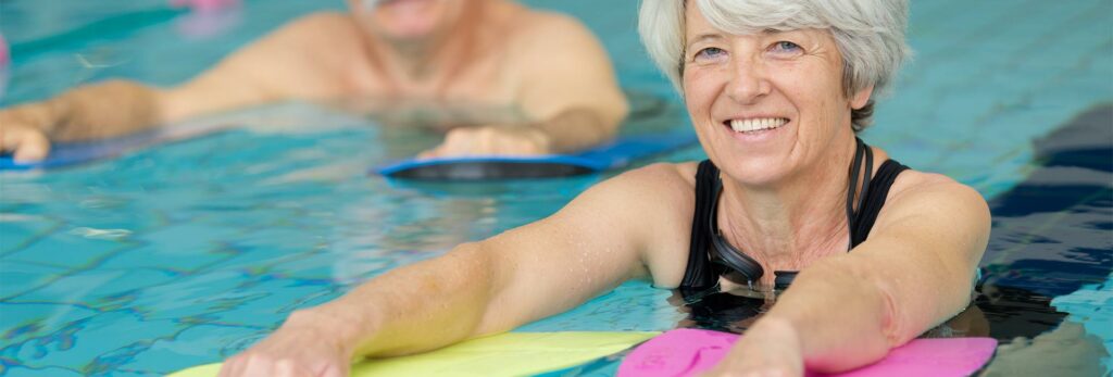 aquatic therapy is a great option in PT