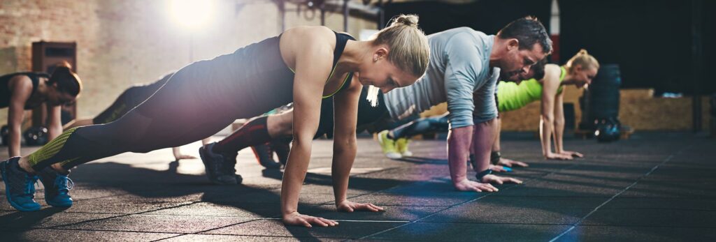 Pushup form for avoiding shoulder pain means perfecting push-up motion